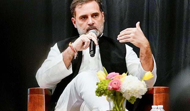 महाराष्ट्रामध्ये २०२४ ची निवडणूक ही लोकशाही मध्ये झालेल्या हेराफेरी ची ब्लू प्रिंट होती:राहुल गांधी