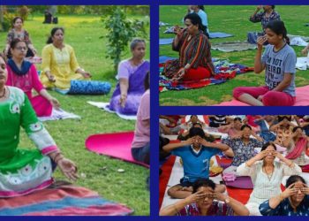 बागेत वगैरे सकाळच्या वेळीस गेलो तर वातावरण अतिशय सुंदर असते. लोकं मूलबाळ, बायका मुली सगळे व्यायाम करतांना दिसतात. तर कोणी धावतांना दिसतात.तर कोणी मस्त पैकी घोळक्या मध्ये गप्पा करताना दिसतात