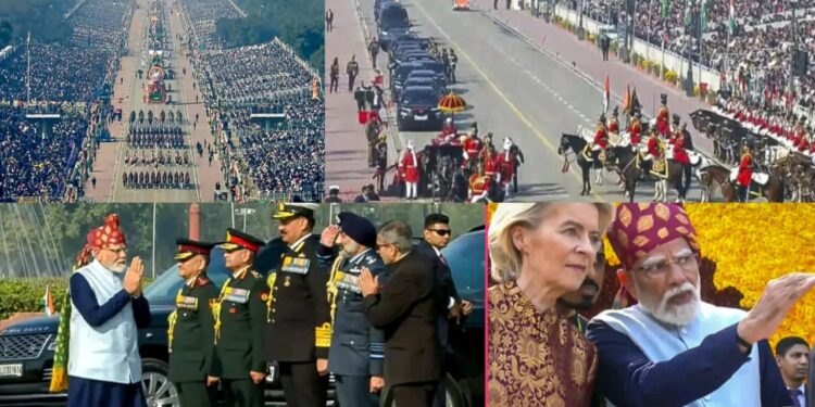 भारतीय प्रजासत्ताक दिन विदेशी पाहुण्यांची आणि राजकीय नेत्यांची उपस्थिती. उत्साहात आणि जल्लोषात भारतीय प्रजासत्ताक दिन साजरा!