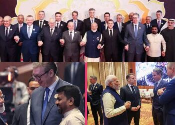 दिल्ली येथील भारत मंडपम येथे पार पडलेल्या जागतिक AI इम्पॅक्ट परिषदेमध्ये जगातील अनेक देशांच्या नेत्यांनी, तंत्रज्ञान जगातील तंत्रज्ञान प्रेमींनी, व्यापारी आणि संशोधकांची उपस्थिती उल्लेखनीय होती .