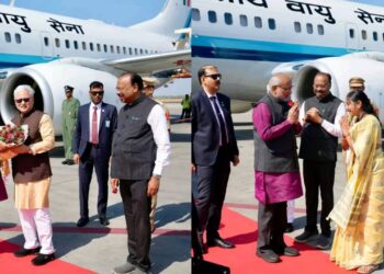 भारताचे उप राष्ट्रपती सी पी राधाकृष्ण महाराष्ट्र दौऱ्यावर