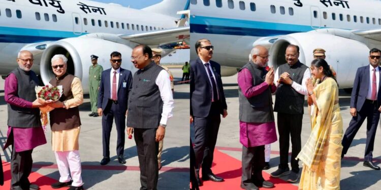 भारताचे उप राष्ट्रपती सी पी राधाकृष्ण महाराष्ट्र दौऱ्यावर