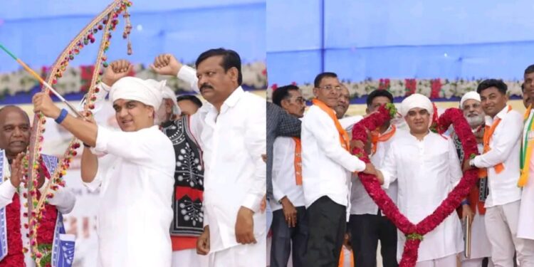 आज आदिवासी भागांतील लोकांचा प्रगतीचा वेग अधिक वाढला आहे आणि यापुढे सुद्धा आमच सरकार आदिवासी समाजाच्या विकासासाठी प्रयत्न करत राहणार आहे: हर्ष सांघवी
