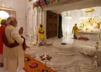 आज रामनवमी निमित्त पंतप्रधान नरेंद्र मोदी यांच्याकडून देशवासियांना रामनवमीच्या शुभेच्छा देण्यात आल्या .