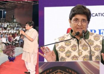 खुर्ची वर बसून शासन चालवता येत नाही त्यासाठी आपल्याला जमिनीवर सुद्धा काम करावं लागत:किरण बेदी