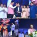 माजी मंत्री आणि भाजप चे जेष्ठ नेते नारायण राणे यांचा अभिष्टचिंतन सोहळ्यानिमित्त केंद्रीय मंत्री नितीन गडकरी आणि मुख्यंमत्री देवेंद्र फडणवीस त्याचबरोबर बाकीच्या भाजप नेत्यांची या सोहळ्या निमित्त उपस्थिती