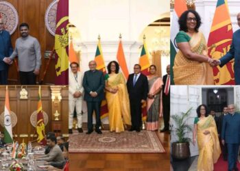 भारताचे उप राष्ट्रपती सी पी राधाकृष्णन यांनी श्रीलंकेला नुकतीच भेट दिली या दरम्यान त्यांनी तिथे श्रीलंकेचे राष्ट्रपती अनुरा कुमारा दिसेनायके आणि पंतप्रधान हरिणी अमरसुर्या यांची भेट घेतली.