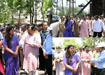 चंद्र्पुर येथील ऊर्जानगर येथे होणाऱ्या प्रचंड धुळीचा आणि प्रदूषणाचा आणि त्यामुळे तेथील नागरिकांवर होणाऱ्या विपरीत परिणामांचा मुद्धा आमदार सुधीर मुनगंटीवार यांचा कडून विधानसभेत मांडण्यात आला होता, तिथल्या परिस्थितीची पाहणी करण्यासाठी नुकताच राज्याचा पर्यावरण मंत्री पंकजा मुंडे यांनी भेट दिली.