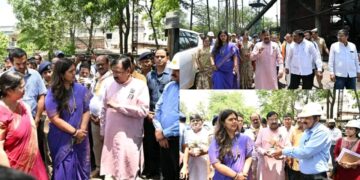 चंद्र्पुर येथील ऊर्जानगर येथे होणाऱ्या प्रचंड धुळीचा आणि प्रदूषणाचा आणि त्यामुळे तेथील नागरिकांवर होणाऱ्या विपरीत परिणामांचा मुद्धा आमदार सुधीर मुनगंटीवार यांचा कडून विधानसभेत मांडण्यात आला होता, तिथल्या परिस्थितीची पाहणी करण्यासाठी नुकताच राज्याचा पर्यावरण मंत्री पंकजा मुंडे यांनी भेट दिली.