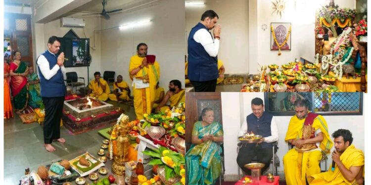 मुख्यमंत्री देवेंद्र फडणवीस यांची मुल या आपल्या वडिलोपार्जीत गावी भेट , या ठिकाणी येण्याचा प्रत्येक योग हा माझे ह्या भूमीशी असलेले ऋणानुबंध आणखी दृढ करते अश्या भावना त्यांनी यावेळी व्यक्त केल्या.