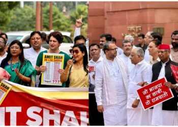 पंतप्रधान आणि गृहमंत्री सभागृहात येण्यास का घाबरतात: प्रियांका गांधी