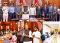 भारताचे संरक्षण मंत्री राजनाथ सिंग यांचा श्रीलंका दौरा; राष्ट्रपती अनुरा कुमारा दिसेनायके यांचा सोबत सागरी सुरक्षा , तसेच आपल्या प्रदेशांचा विकास , सुरक्षा, शांतता आणि समृद्धीसाठी संयुक्तपणे काम करत राहण्यावर दोन्ही नेत्यांमध्ये चर्चा