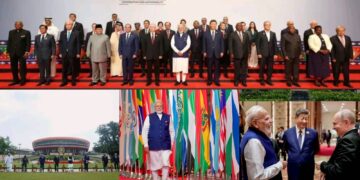 ब्रिक्स परिषदेत वेगवेळ्या ११ देशातील प्रतिनिधी आणि राष्ट्रप्रमुखांची हजेरी , चीनचे राष्ट्रप्रमुख शी जिनपिंग यांची सात वर्षातून पहिल्यांदा भारताला ब्रिक्स परिषदेनिमित्त भेट