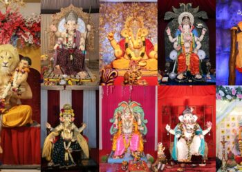वेगवेगळ्या रूपातील गणरायांचे दर्शन या गणेशोत्सवाचा दिवसांत भाविकांना होते , मोठ्या प्रमाणात त्यांचे दर्शन घेण्यासाठी गर्दी झालेली दिसते , मुख्यमंत्र्यांनी सुद्धा नागपुरातील विविध ठिकाणी विराजमान झालेल्या गणरायांचे दर्शन घेतले