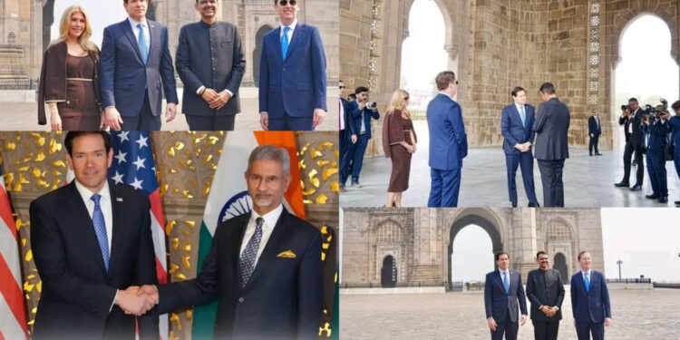 अमेरिकेचे परराष्ट्र मंत्री मार्को रुबियो भारत दौऱ्यावर विदेश मंत्री एस . जयशंकर आणि महाराष्ट्राचे मुख्यंमत्री देवेंद्र फडणवीस यांची या दौऱ्यात त्यांनी भेट घेतली !